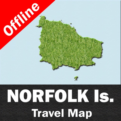 NORFOLK ISLAND – GPS Travel Map Offline Navigator icon