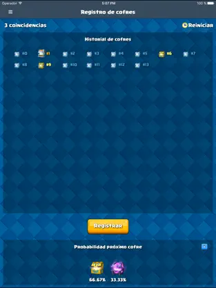Captura de Pantalla 2 Chest Tracker iphone