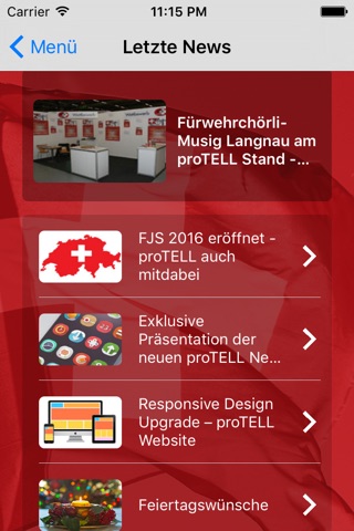 proTELL News App screenshot 3