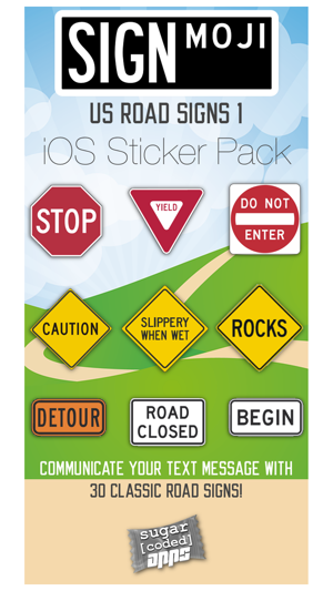 SignMoji: US Road Signs 1(圖1)-速報App