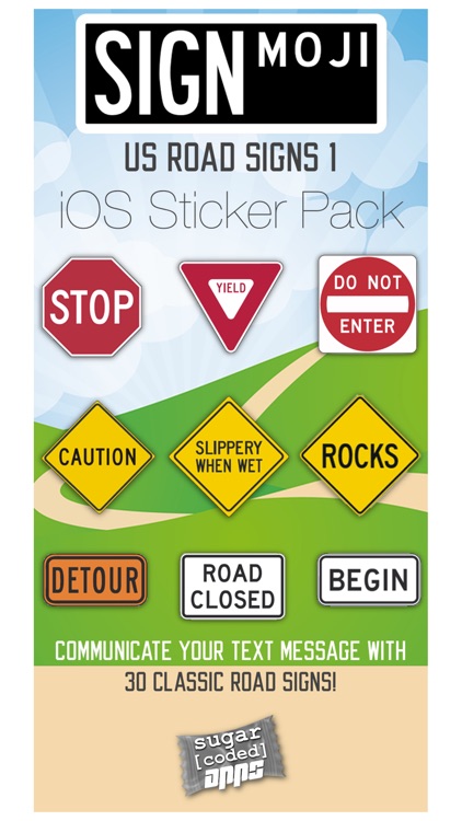 SignMoji: US Road Signs 1