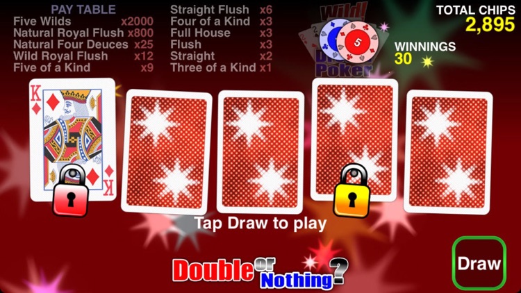 Wild Dream Poker - Deuces Wild Video Poker screenshot-4