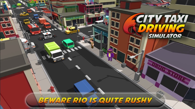 Intra City Taxi Driving Simulator