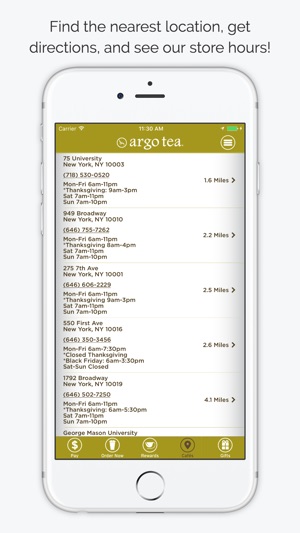 Argo Tea LoyalTea App(圖4)-速報App