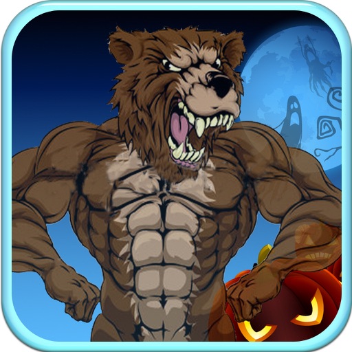 Bad Halloween Land Scary Bear Hunt Night Pro Icon