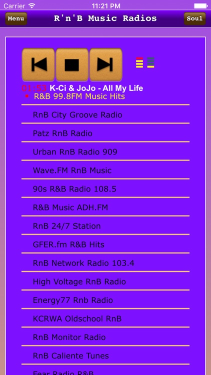 RnB Music Radios