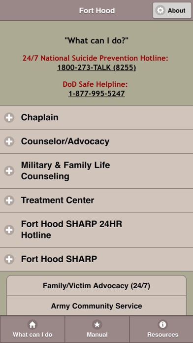 How to cancel & delete WeCare,  Fort Hood from iphone & ipad 1