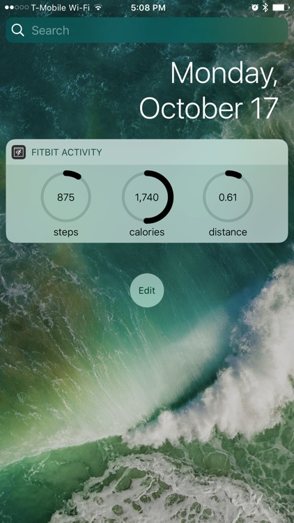 Activity Widget for Fitbit