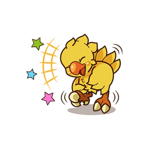 Cute Yellow Bird For Imessage icon