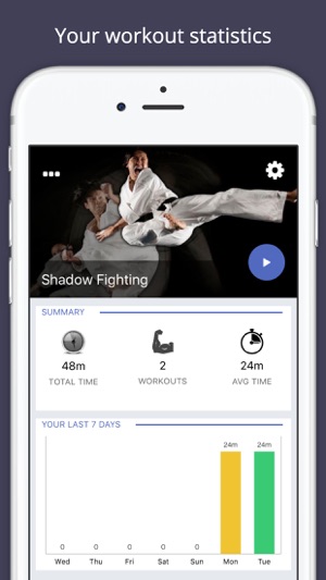 Shadow Fighting Workout Challenge PRO - Get strong(圖1)-速報App