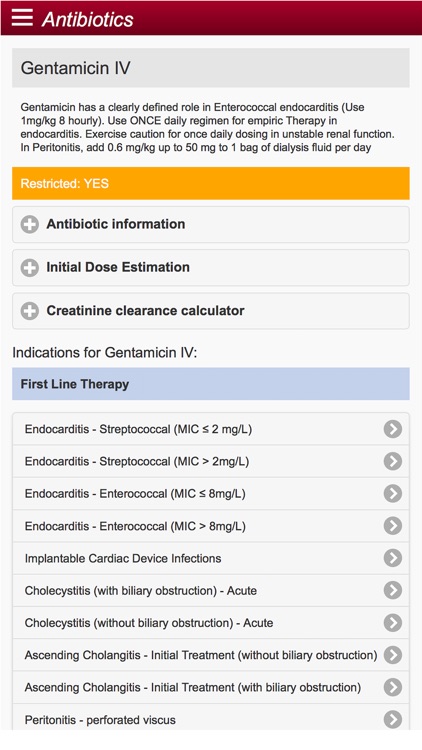 eASYapp electronic Antimicrobial Decision Support screenshot-4