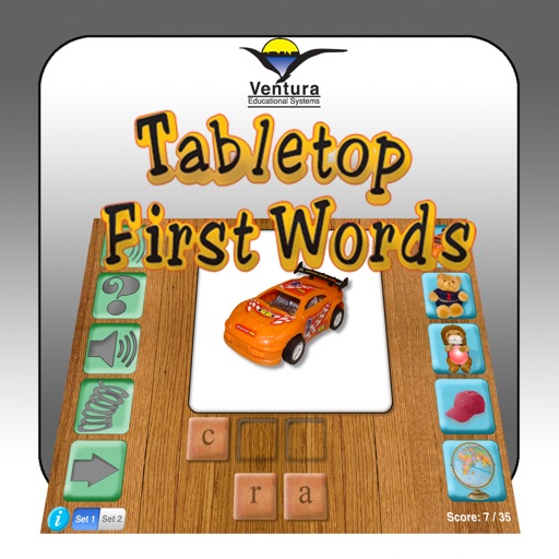 Tabletop First Words iOS App