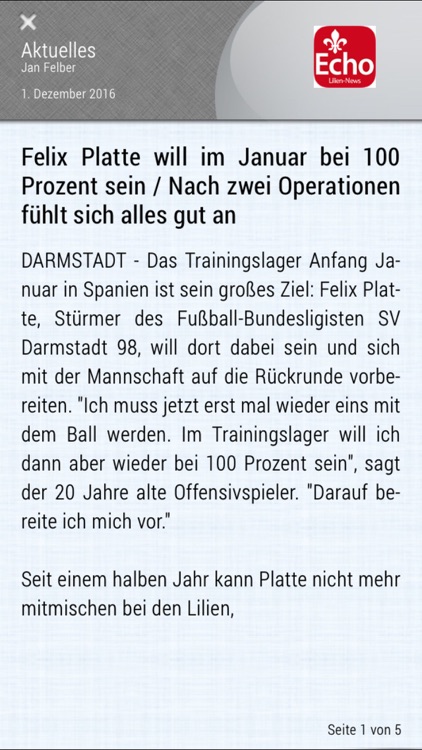 Lilien-News - Fußballnachrichten screenshot-4