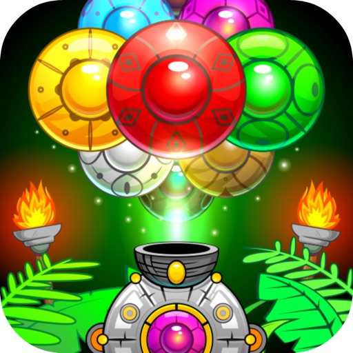 Jungle Marble Bubble Shooter iOS App
