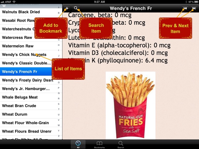 food vitamin index list 1800 on the app store food vitamin index list 1800 on the app store