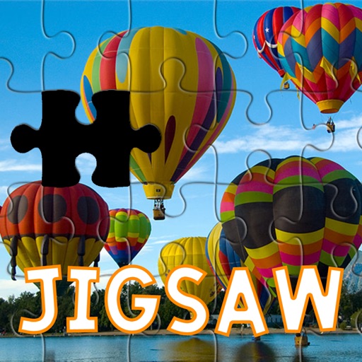 Balloon Sliding Jigsaw Puzzle for Adults and Kids iOS App