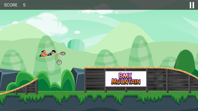 BMX Mountain - pumped freestyle boy games for free(圖1)-速報App