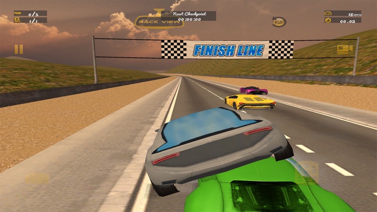3D Hybrid Concept Car Racing Challenge Pro screenshot-4
