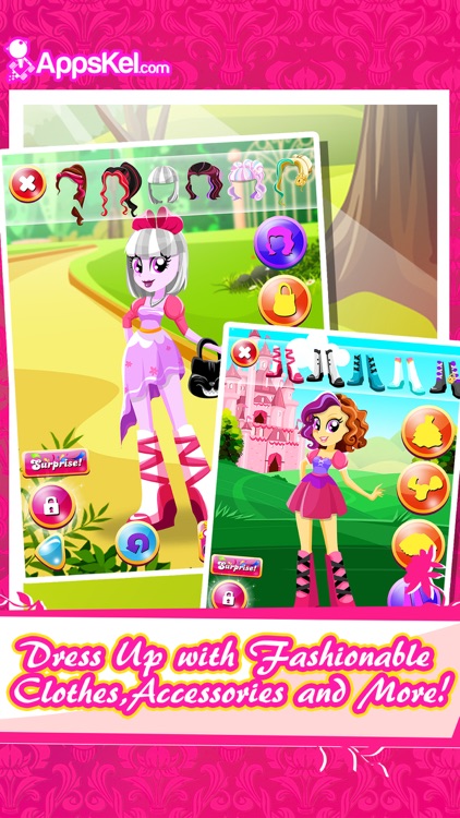 Pony High Friendship Salon – Dress Up Games Free