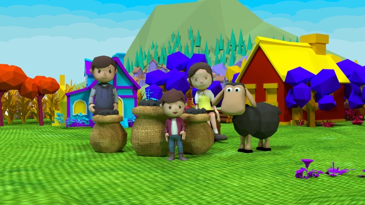 Baa, Baa, Black Sheep Nursery Rhymes In 3D FREE screenshot-3