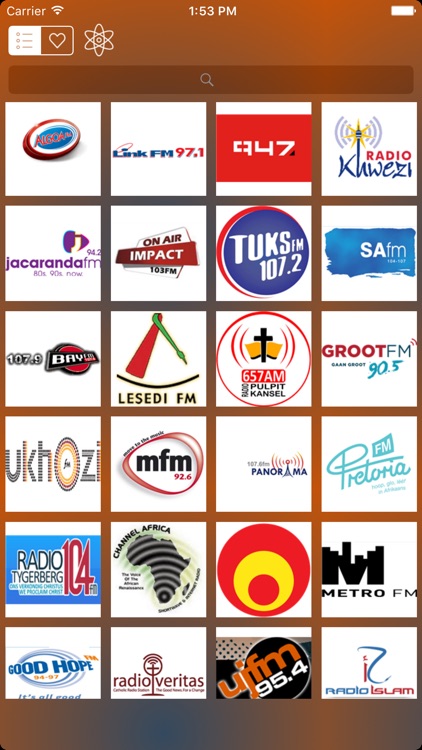 Radio South Africa - Music Player