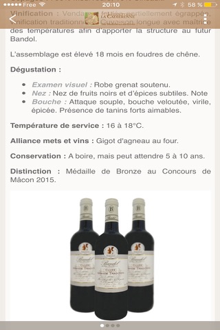 La Cadiérenne - Vins de Bandol - Côtes de Provence screenshot 4