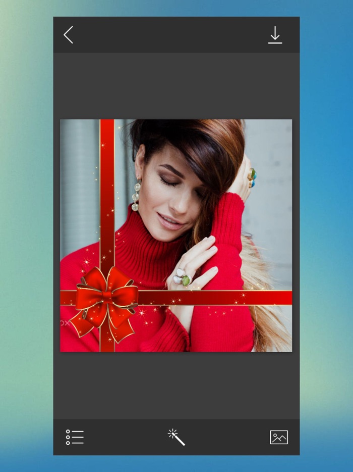 Christmas Jingle bell Frame - Art Photo frame