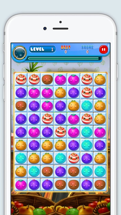 FRUIT CRUSHER MATCH 3 ENTERTAINMENT SUPER HIT EASY GAME 1.0.5 IOS