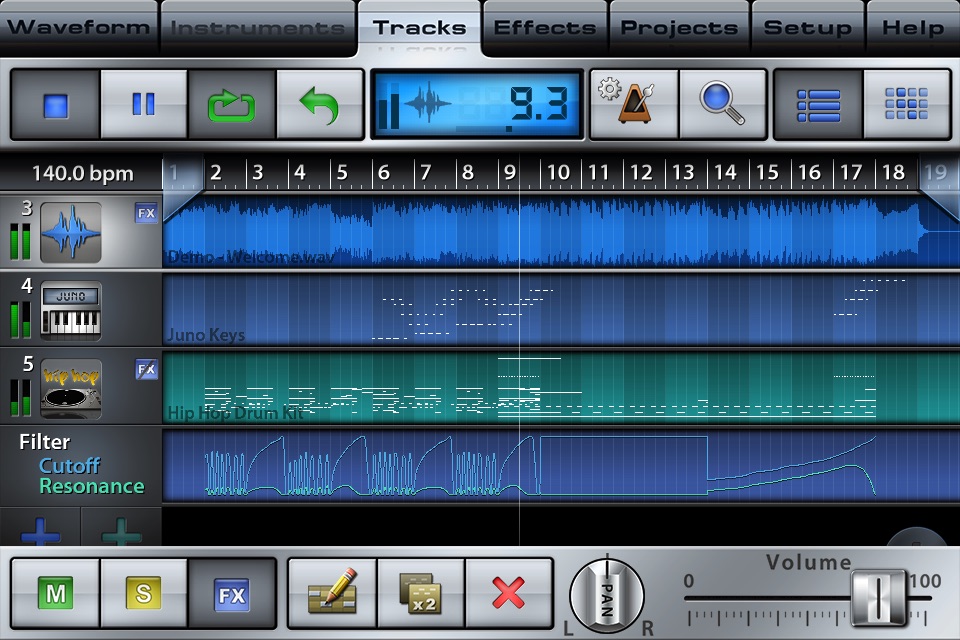 Music Studio Lite screenshot 2