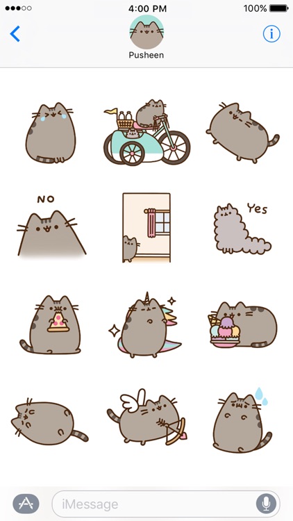 Pusheen Animated Stickers