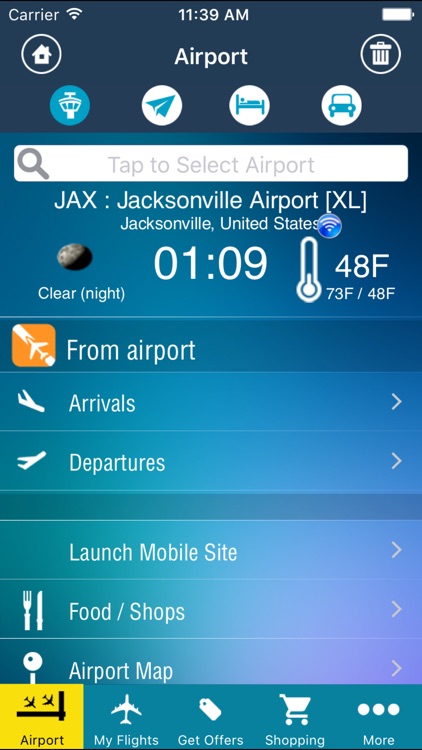 Jacksonville Airport Pro (JAX) + Flight Tracker HD