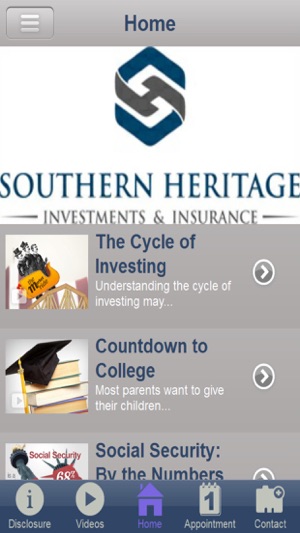 Southern Heritage Financial Group(圖2)-速報App