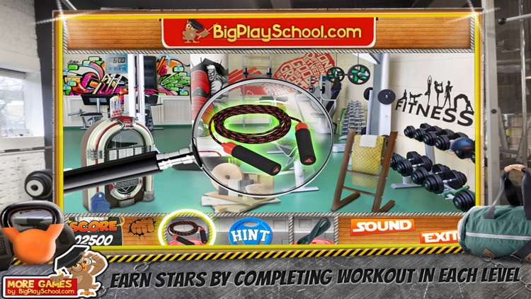 Crunch Gym Hidden Object Games