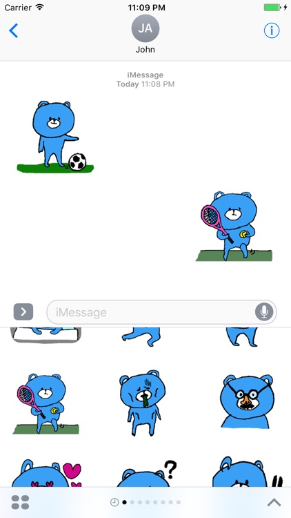 Teddy Bear Stickers Pack for iMessage Pro