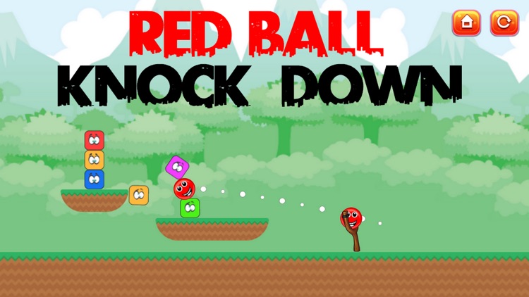 Red Ball Knock Down