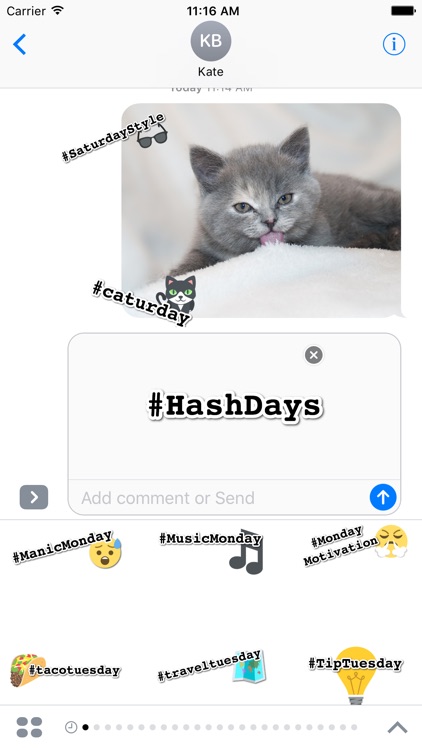 DayCals: #Hashdays