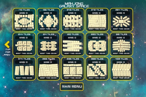 Mahjong Galaxy Space screenshot 3