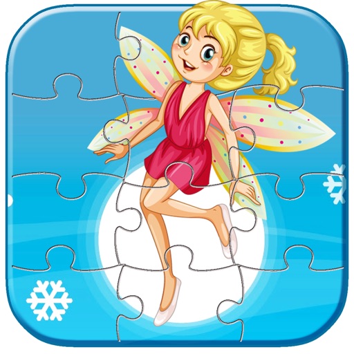 Fairy Angel And Friend Jigsaw Puzzle Game For Kids icon