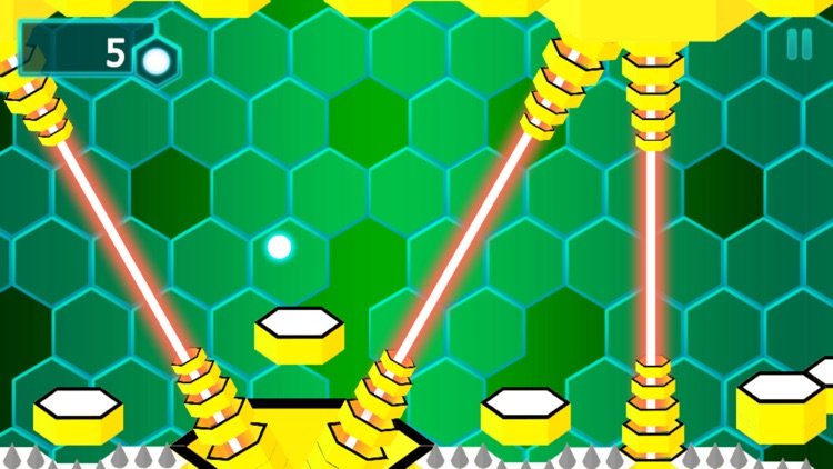 Bouncing Ball Attack Orange Killer Bee Hive Game screenshot-4