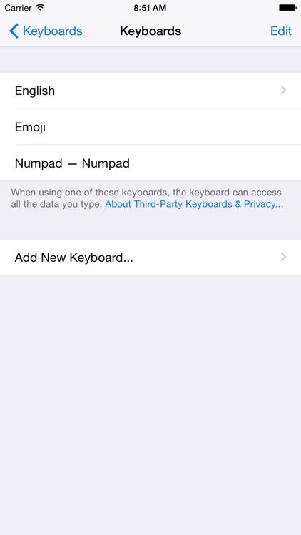 Numpad