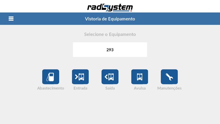 RS Vistoria de Equipamento