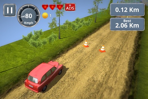 Mini Retro Racing 3D Full screenshot 2