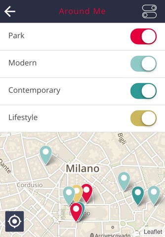 PARK Mapp - Milan architectural guide screenshot 3