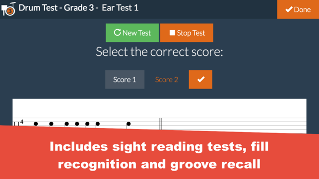 Grade 1-3 Drum Test Practice(圖5)-速報App