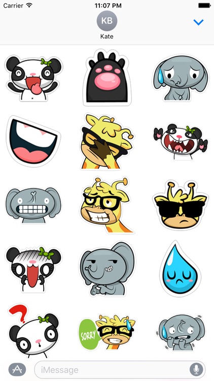 The Zoo - Stickers for iMessage