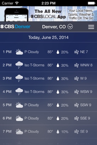 CBS Denver Weather screenshot 4