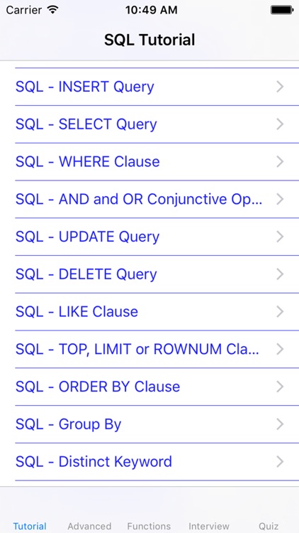 Learn SQL-tutorial|Advanced|Interview|Quiz|Manual