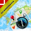 Scandinavia: Denmark, Norway, Sweden, Finland - Offline Map & GPS Navigator