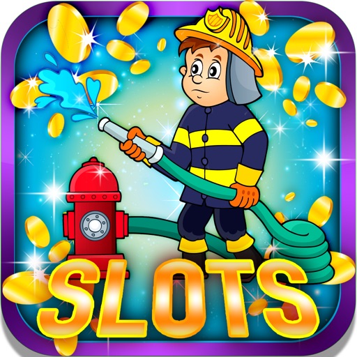 Fire Rescue Hero Slots: Bet, spin and win big cash iOS App