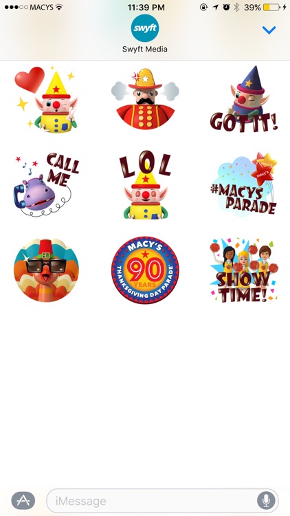 Macy's Thanksgiving Day Parade Stickers Pack screenshot-4